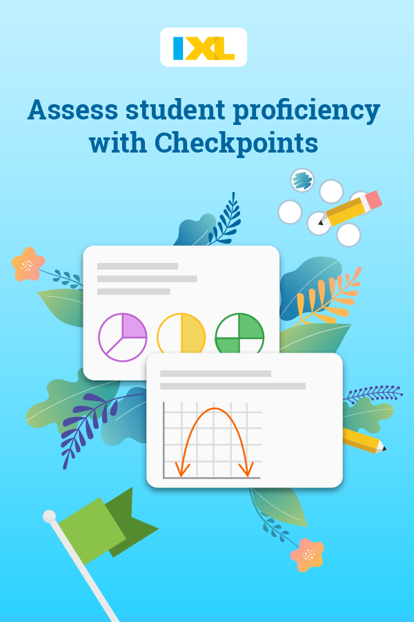 Assess student proficiency with Checkpoints Pinterest image