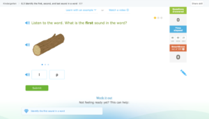 Screenshot of an IXL English Language Arts skill. Under the skill name, there is a new button that says "Watch a video."