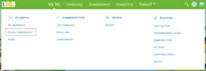 Student dashboards
